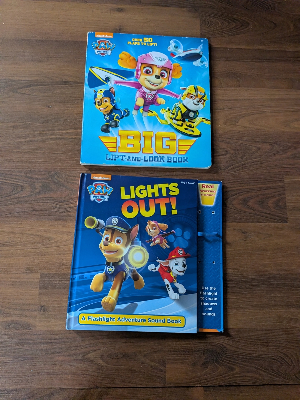 Bundle Of 2 Pcs Paw Patrol Hardcover Books